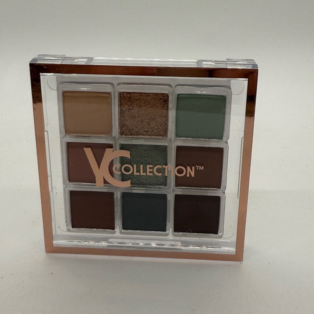 YC Collection Selah 9-Pan‎ Eyeshadow Palette 5.5g Earth Tones Vegan 4H01